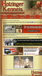 Mobile Screenshot of holzingerkennels.com
